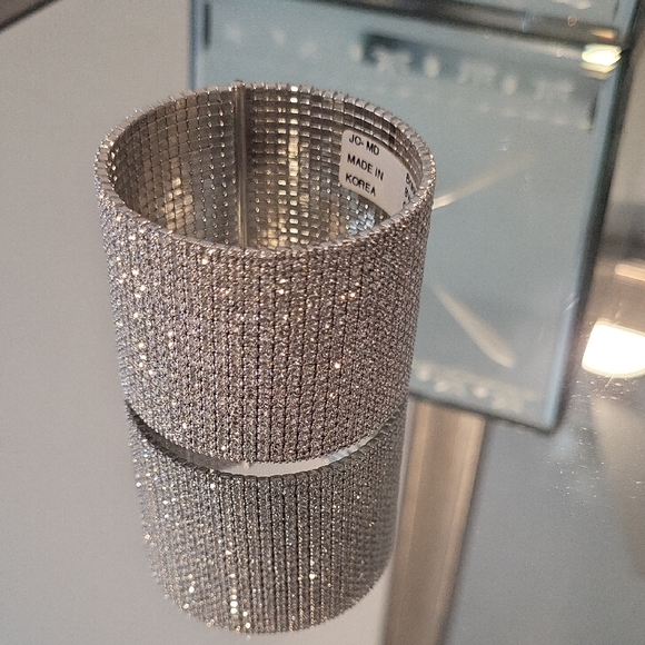 Swarovski Silver Crystal Bracelet - Picture 1 of 5
